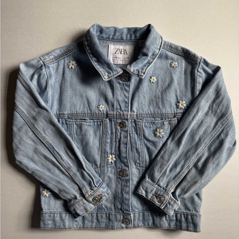 toddler zara denim jacket